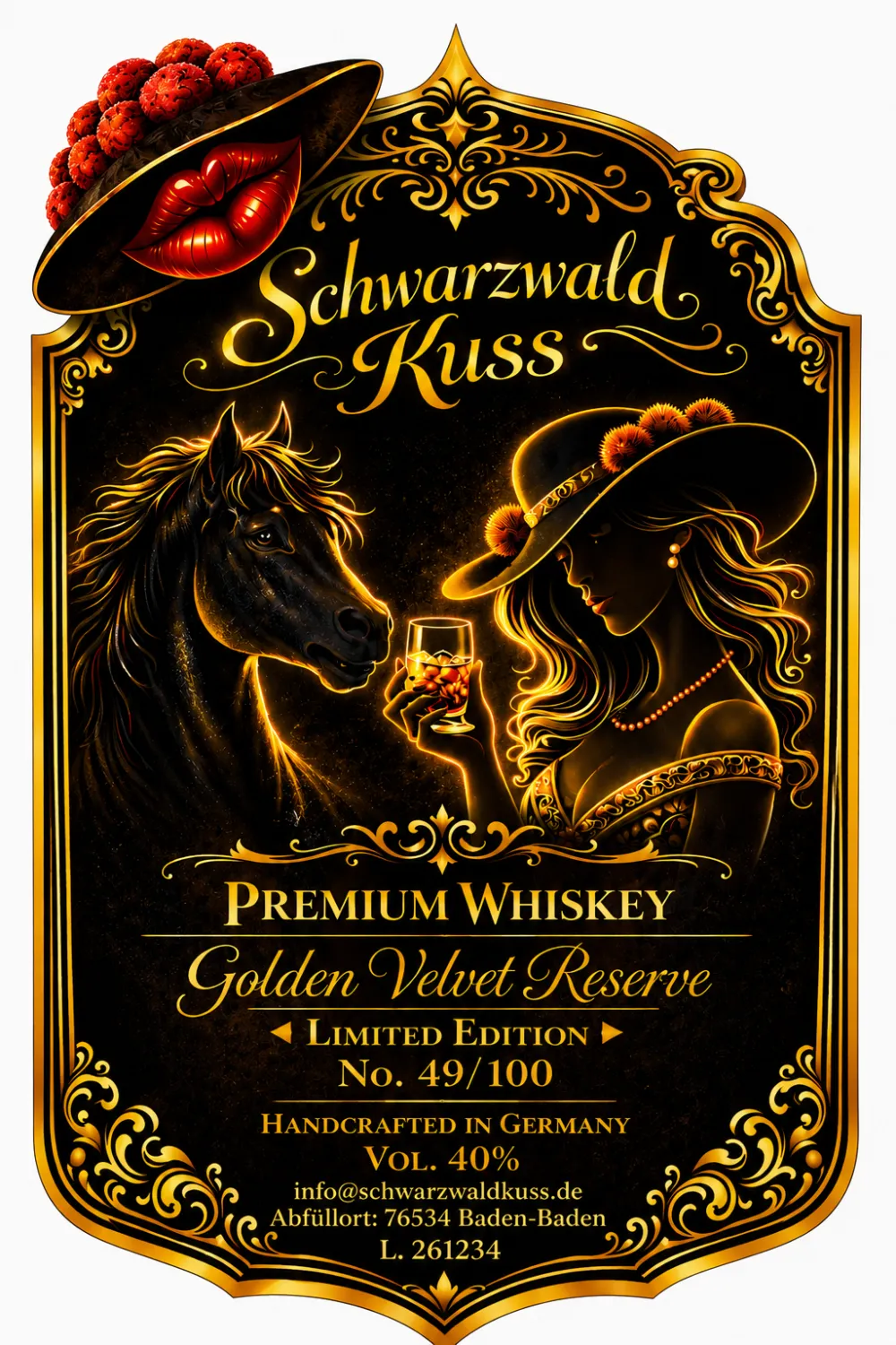 Premium Whiskey – Golden Velvet Reserve